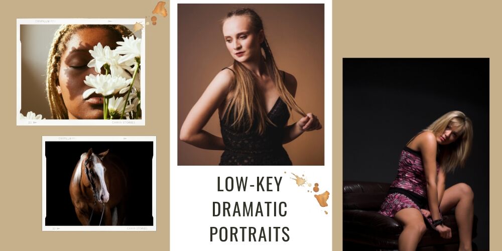 Low-Key Dramatic Portraits